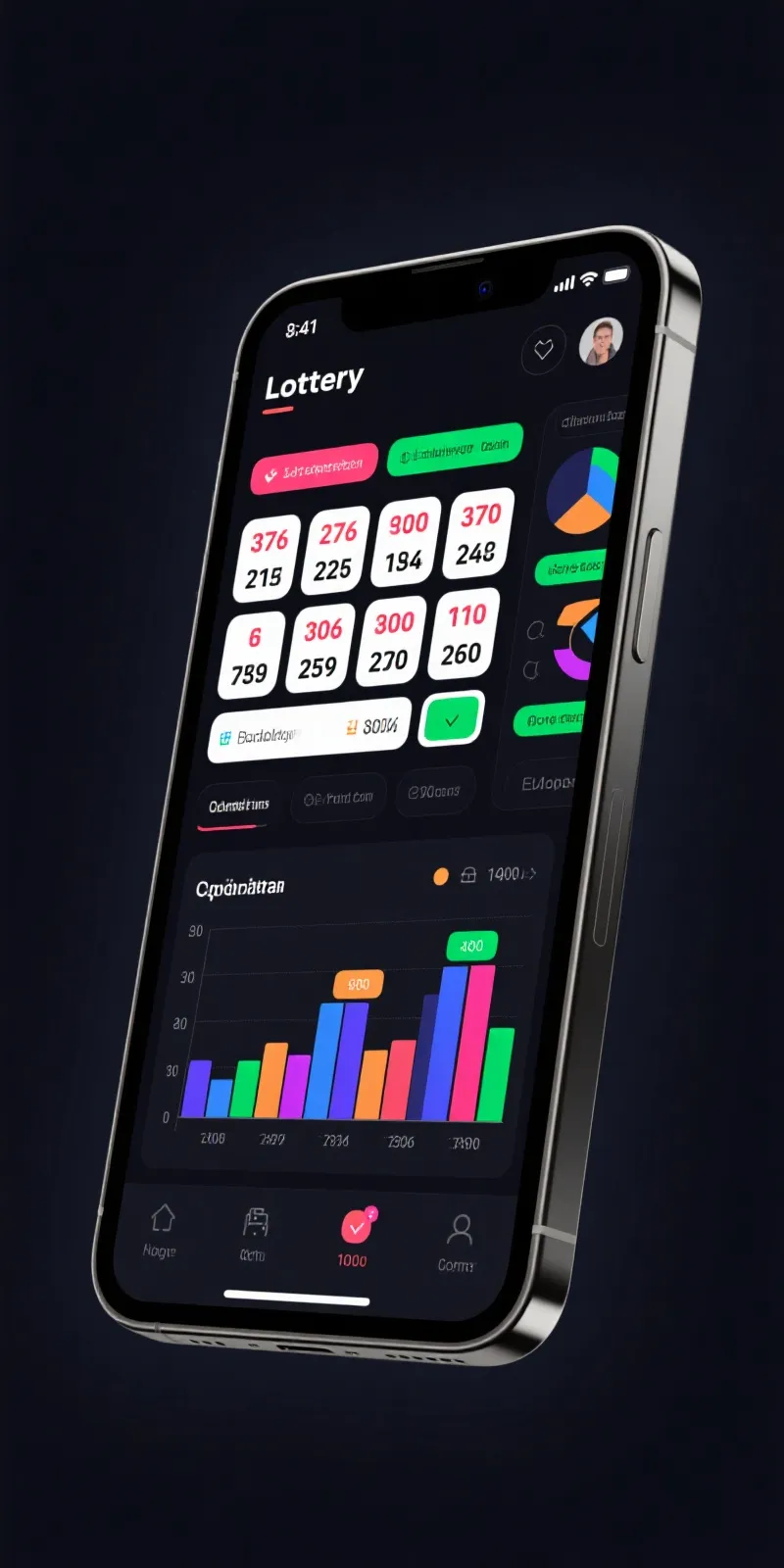 49彩票 App Interface
